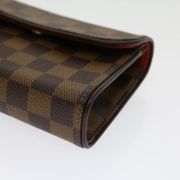 Pre Loved LOUIS VUITTON  Damier Ebene Pochette Florentine Waist Bag N51856 LV - Picture 7 of 15